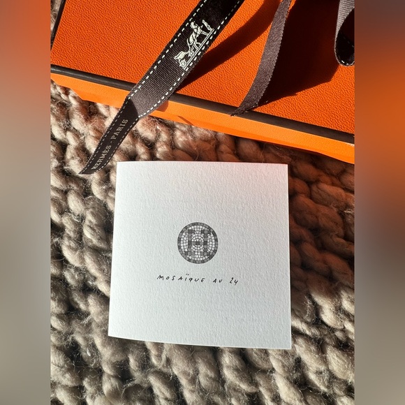 Hermes Mosaique au 24 gold tray, small model - Picture 8 of 11